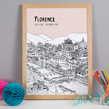 Personalised Florence Print, 9 of 10