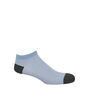 Lux Taylor Men's Trainer Socks – Sky, Orange, Black, thumbnail 2 of 4