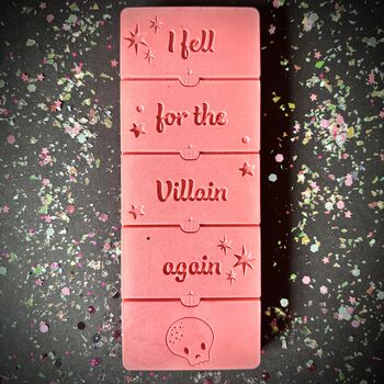 Halloween Gift | Book Lover Wax Melt Bar | Fell For The Villain, 3 of 3