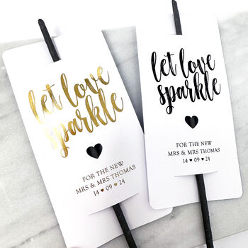 Wedding Sparkler Large Tags, Favour Tags, 6 of 11