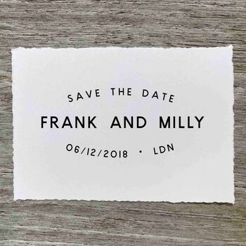 Save The Date Rubber Stamp – Curved, 7 of 7