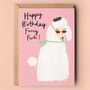 Fancy Pants Poodle Birthday Card, thumbnail 1 of 2