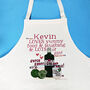 Personalised 'Lots Of Gin' Apron, thumbnail 8 of 9