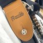 Personalised Wide Leather Guitar Strap, thumbnail 1 of 6