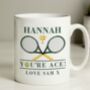 Personalised Tennis Mug Gift, thumbnail 5 of 5