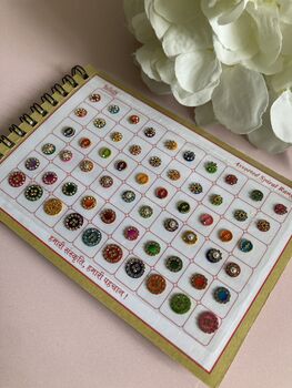 Mixed Designs 360 Colourful Round Bindi Book, 4 of 7