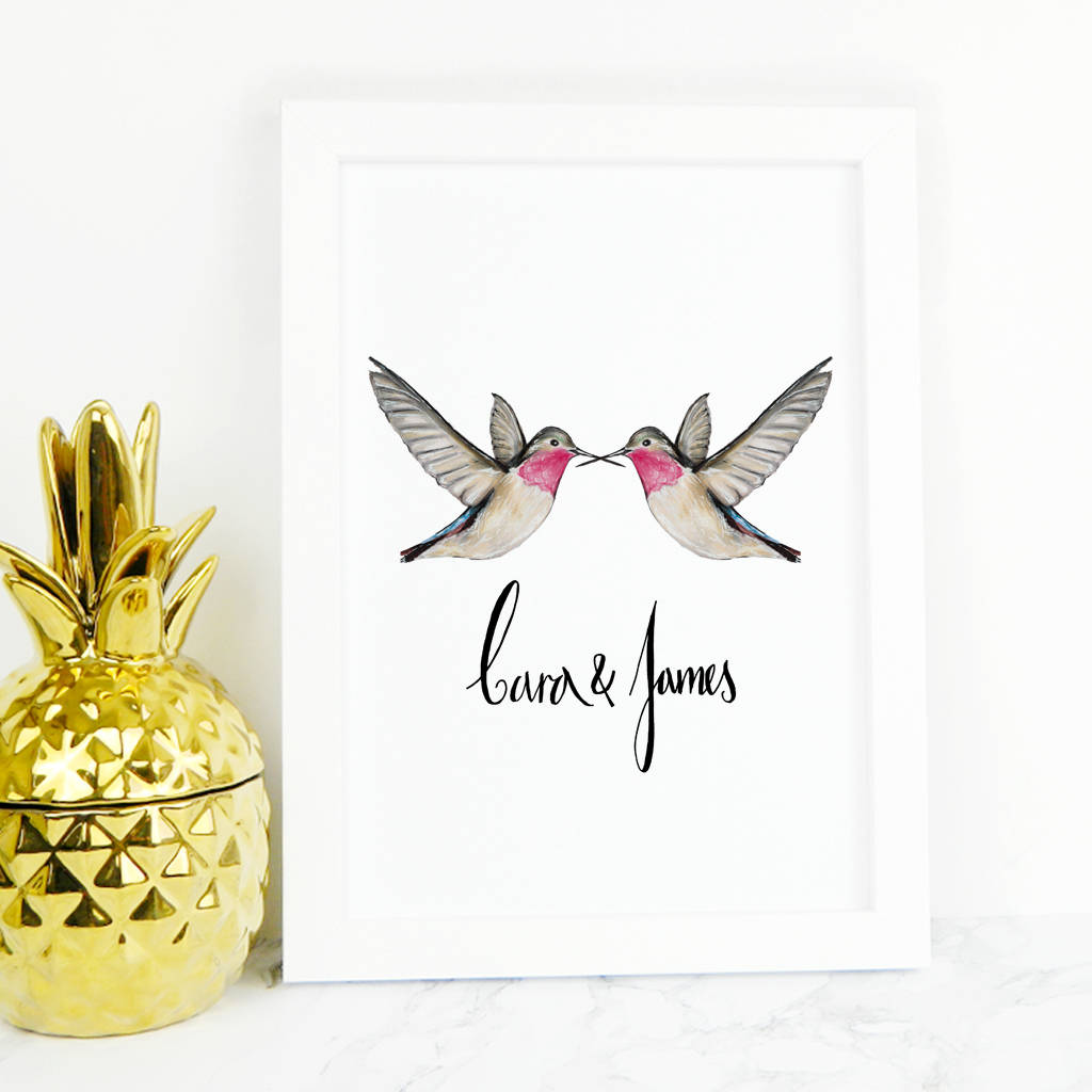 personalised love wedding gift by de fraine design london ...