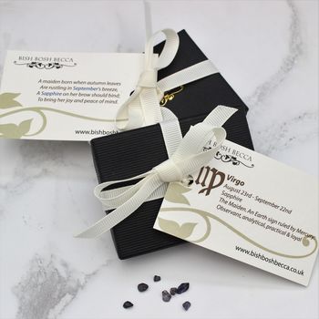 Personalised Good Luck Charm With Birthstones Necklace, 12 of 12