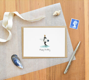 Personalised Surfer Card, 2 of 6