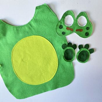 Felt Frog Costume For Kids And Adults, 5 of 9