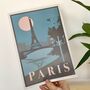 Paris Travel Print, thumbnail 3 of 3