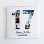 Personalised 17th Birthday Photo Collage Card, thumbnail 6 of 8