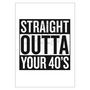 Personalised 'Straight Outta Compton' Birthday Print, thumbnail 5 of 11