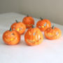 Halloween Ceramic Pumpkin With Battery Tea Light, thumbnail 1 of 10