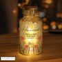 Personalised Wild Flower LED Glass Jar For Mother's Day, thumbnail 4 of 4