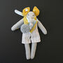 Handmade Elephant Doll In Ballet Tutu, thumbnail 2 of 3
