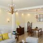 Seven Light Dimmable Crystal Empire Chandelier, thumbnail 7 of 12