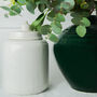 Ceramic Decorative Jar With Lid, thumbnail 3 of 7