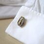 Grenade Cufflinks Silver Statement Gift For Men Bold And Cool Design, thumbnail 2 of 6