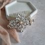 Crystal Bridal Hair Comb, thumbnail 7 of 8