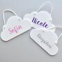 Girls Personalised Hair Bow Holder Neutral Colours, thumbnail 5 of 8