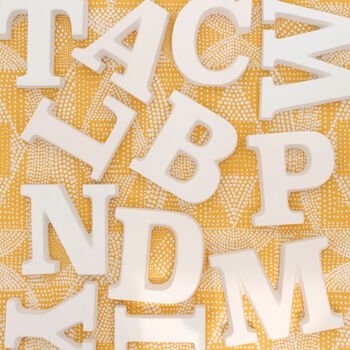 Paint Your Own Ceramic Letter Kit, 6 of 12