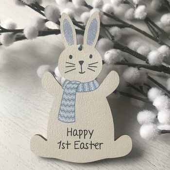 Personalised 1st Easter Bunny Decoration, 6 of 9