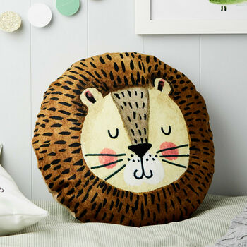 Lion Head Cushion For Kids, 2 of 2
