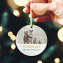 Bear Family Personalised Christmas Decoration, thumbnail 1 of 3