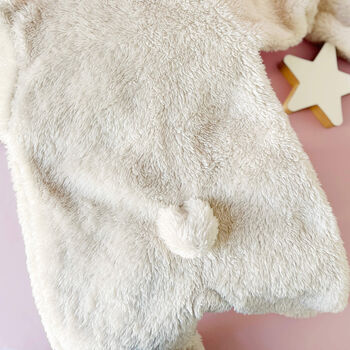 Baby Bear Hooded Jumpsuit Pramsuit In A Gift Box, 8 of 12