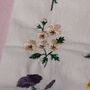 Personalised Embroidered Birth Flower Make Up Bag, thumbnail 4 of 6
