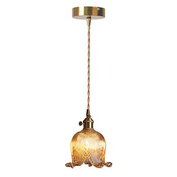 Vintage Square Glass Chandelier, 4 of 10