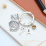 Therapist Personalised Keyring Psychiatrist Gift, thumbnail 4 of 7