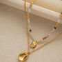 Golden Glow Layered 18ct Gold Plated Necklace Set, thumbnail 1 of 8