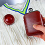 Personalised Luxury Cricket Hip Flask, thumbnail 3 of 10