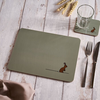 Woodland Collection Placemats, Mixed Set Of Four, 9 of 9