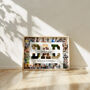 Personalised Dad Photo Collage Frame Gift, thumbnail 1 of 4