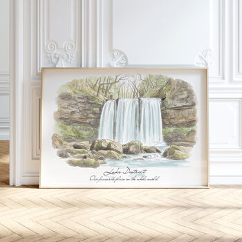 Personalised Landscape And Gardens Illustration From Your Photo, 6 of 10