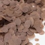 Brown Wedding Confetti | Biodegradable Paper Confetti, thumbnail 5 of 7
