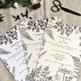 Woodland Fern Wedding Invitation Set, thumbnail 12 of 12