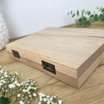 Personalised Forget Me Not Memorial Book Photo Frame, 5 of 6