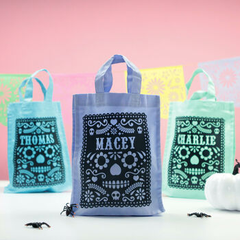 Personalised Day Of The Dead Treat Bag, 4 of 4