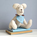 baptism teddy bear