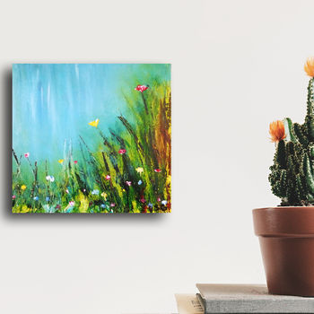 Spring Galore Original Acrylic Painting, 2 of 3