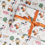 Farm Wrapping Paper Roll Or Folded, Fun Tractor, thumbnail 1 of 3