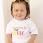 First Birthday Embroidered Lemon Personalised T Shirt, thumbnail 1 of 6