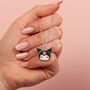Hello Kitty Kuromi Necklace, thumbnail 3 of 6