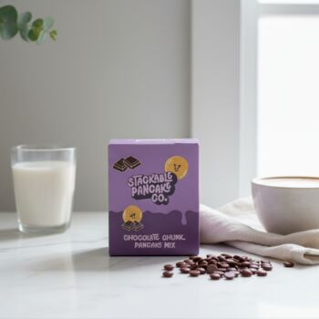 Chocolate Chunk Pancake Mix – Premium Belgian Chocolate, 2 of 3