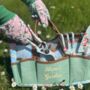 Personalised Garden Tool Bag With Rose Print, thumbnail 1 of 5