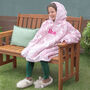 Personalised Kids Glow In The Dark Oversized Hooded Blanket, thumbnail 2 of 9